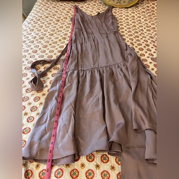 Anthropologie Mauve Midi Dress - Picture 7 of 7